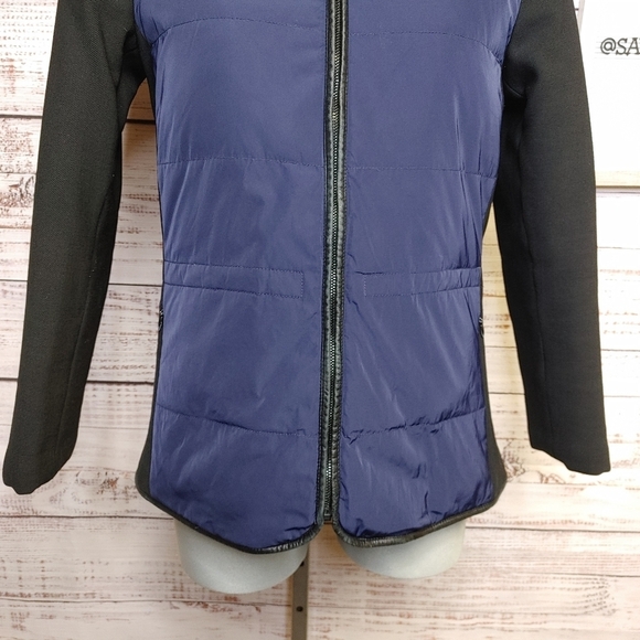 THEORY Joanah Down Fur Trim Jacket S - Picture 5 of 15